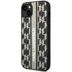 Karl Lagerfeld KARL LAGERFELD KLHCP14MPGKLSKG IPHONE 14 PLUS / 15 PLUS 6,7" PEVNÉ POUZDRO ŠEDÉ/ŠEDÉ MONOGRAM STRIPE