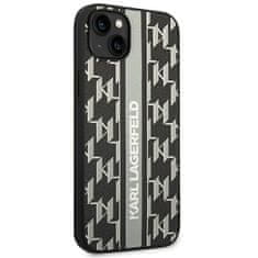 Karl Lagerfeld KARL LAGERFELD KLHCP14MPGKLSKG IPHONE 14 PLUS / 15 PLUS 6,7" PEVNÉ POUZDRO ŠEDÉ/ŠEDÉ MONOGRAM STRIPE