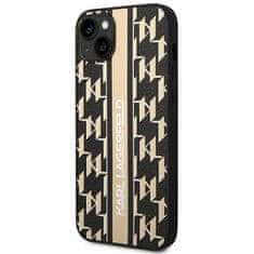 Karl Lagerfeld KARL LAGERFELD KLHCP14MPGKLSKW IPHONE 14 PLUS / 15 PLUS 6,7" PEVNÝ OBAL HNĚDÝ/HNĚDÝ MONOGRAM STRIPE