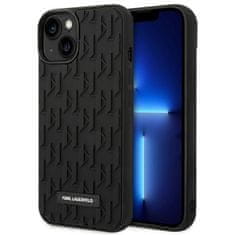 Karl Lagerfeld KARL LAGERFELD KLHCP14MRUPKLPK IPHONE 14 PLUS / 15 PLUS 6,7" PEVNÝ KRYT ČERNO/ČERNÝ 3D MONOGRAM