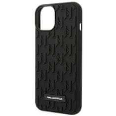 Karl Lagerfeld KARL LAGERFELD KLHCP14MRUPKLPK IPHONE 14 PLUS / 15 PLUS 6,7" PEVNÝ KRYT ČERNO/ČERNÝ 3D MONOGRAM