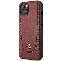 MERCEDES MERCEDES MEHCP14MARMRE IPHONE 14 PLUS / 15 PLUS 6,7" ČERVENÉ/ČERVENÉ PEVNÉ POUZDRO LEATHER URBAN BENGALE