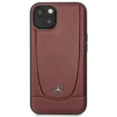 MERCEDES MERCEDES MEHCP14MARMRE IPHONE 14 PLUS / 15 PLUS 6,7" ČERVENÉ/ČERVENÉ PEVNÉ POUZDRO LEATHER URBAN BENGALE