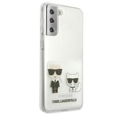 Karl Lagerfeld KARL LAGERFELD KLHCS21MCKTR S21+ G996 PEVNÝ KUFR TRANSPARENT KARL & CHOUPETTE