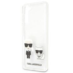 Karl Lagerfeld KARL LAGERFELD KLHCS21MCKTR S21+ G996 PEVNÝ KUFR TRANSPARENT KARL & CHOUPETTE