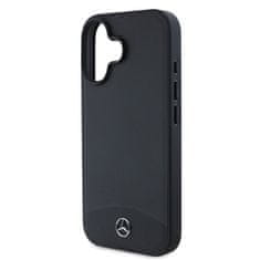 Karl Lagerfeld MERCEDES MEHCP16MARMBK IPHONE 16 PLUS 6,7" ČERNO/ČERNÉ PEVNÉ POUZDRO LEATHER URBAN