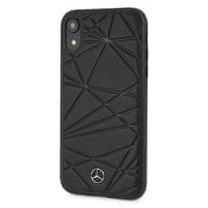 MERCEDES MERCEDES MEPERHCI61QGLBK IPHONE XR ČERNO/ČERNÉ PEVNÉ POUZDRO TWISTER