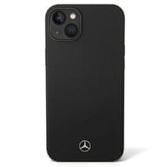 MERCEDES MERCEDES MEHCP14MSILBK IPHONE 14 PLUS / 15 PLUS 6,7" ČERNO/ČERNÉ PEVNÉ POUZDRO SILICONE LINE