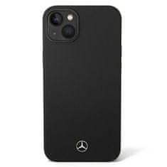 MERCEDES MERCEDES MEHMP14MSILBK IPHONE 14 PLUS / 15 PLUS 6,7" ČERNO/ČERNÉ PEVNÉ POUZDRO SILICONE LINE MAGSAFE