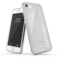 Superdry SUPERDRY SNAP IPHONE 6/6S/7/8/SE 2020 / SE 2022 PRŮHLEDNÉ POUZDRO BÍLÉ/BÍLÉ 41573