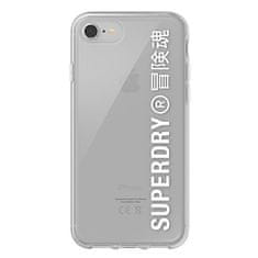 Superdry SUPERDRY SNAP IPHONE 6/6S/7/8/SE 2020 / SE 2022 PRŮHLEDNÉ POUZDRO BÍLÉ/BÍLÉ 41573