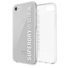 Superdry SUPERDRY SNAP IPHONE 6/6S/7/8/SE 2020 / SE 2022 PRŮHLEDNÉ POUZDRO BÍLÉ/BÍLÉ 41573