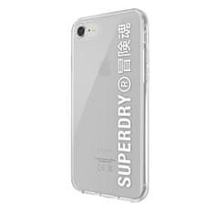 Superdry SUPERDRY SNAP IPHONE 6/6S/7/8/SE 2020 / SE 2022 PRŮHLEDNÉ POUZDRO BÍLÉ/BÍLÉ 41573