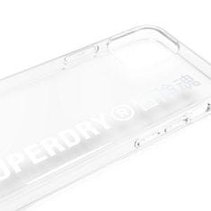 Superdry SUPERDRY SNAP IPHONE 12 MINI PRŮHLEDNÉ POUZDRO STŘÍBRNÉ/STŘÍBRNÉ 42590