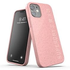 Superdry KOMPOSTOVATELNÉ POUZDRO SUPERDRY SNAP IPHONE 12 MINI RŮŽOVÉ/RŮŽOVÉ 42620