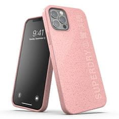 Superdry KOMPOSTOVATELNÉ POUZDRO SUPERDRY SNAP PRO IPHONE 12/12 PRO RŮŽOVÉ/RŮŽOVÉ 42621