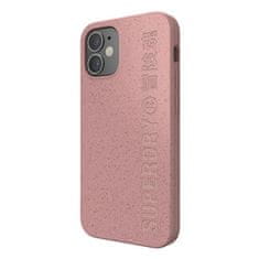 Superdry KOMPOSTOVATELNÉ POUZDRO SUPERDRY SNAP IPHONE 12 MINI RŮŽOVÉ/RŮŽOVÉ 42620