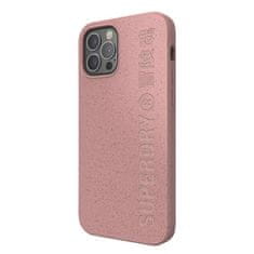 Superdry KOMPOSTOVATELNÉ POUZDRO SUPERDRY SNAP PRO IPHONE 12/12 PRO RŮŽOVÉ/RŮŽOVÉ 42621