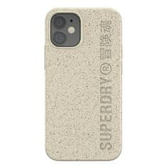 Superdry KOMPOSTOVATELNÉ POUZDRO SUPERDRY SNAP IPHONE 12 MINI PÍSEK/PÍSEK 42623