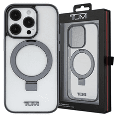 Tumi TUMI TUHMP15LSSFC IPHONE 15 PRO 6,1" BÍLÝ/BÍLÝ PEVNÝ OBAL TRANSPARENT RING STAND MAGSAFE