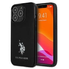 U.S. Polo Assn. US POLO USHCP13LUMHK IPHONE 13 PRO / 13 6,1" ČERNO/ČERNÉ PEVNÉ POUZDRO LOGO HORSES