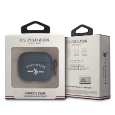 U.S. Polo Assn. POUZDRO US POLO USACA3SFGV AIRPODS 3 TMAVĚ MODRÁ/NÁMOŘNICKÁ