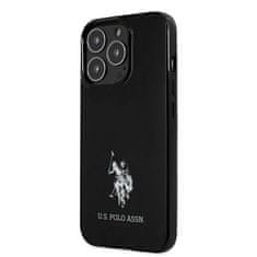 U.S. Polo Assn. US POLO USHCP13LUMHK IPHONE 13 PRO / 13 6,1" ČERNO/ČERNÉ PEVNÉ POUZDRO LOGO HORSES