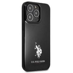 U.S. Polo Assn. US POLO USHCP13LUMHK IPHONE 13 PRO / 13 6,1" ČERNO/ČERNÉ PEVNÉ POUZDRO LOGO HORSES