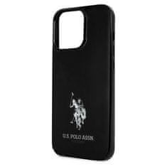 U.S. Polo Assn. US POLO USHCP13LUMHK IPHONE 13 PRO / 13 6,1" ČERNO/ČERNÉ PEVNÉ POUZDRO LOGO HORSES