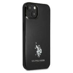 U.S. Polo Assn. US POLO USHCP13MUMHK IPHONE 13 / 14 / 15 6,1" ČERNÉ/ČERNÉ PEVNÉ POUZDRO LOGO HORSES