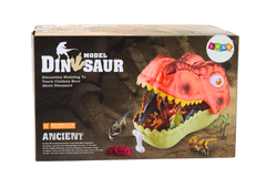 Lean-toys Sada Figurek Dinosaurů Velký Dinosaurus Zelená 45 El