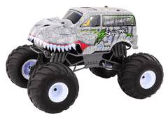 Lean-toys Velké Terénní Auto Na Dálkové Ovládání 2.4G Rc 1:6 Dinosaurus