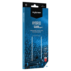 MyScreen Protector MS HYBRIDGLASS EDGE 3D IPHONE 7/8 BÍLÁ/BÍLÁ HYBRIDNÍ SKLO