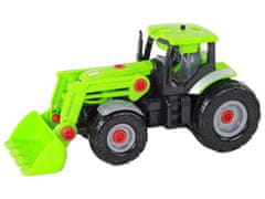 Lean-toys Traktor Pro Kroucení Diy S Návěsem Zemědělský Stroj Šroubovák