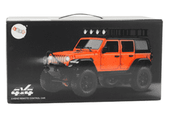 Lean-toys Terénní Auto Na Dálkové Ovládání Rc 2.4G Pohon 4X4 Šedivý