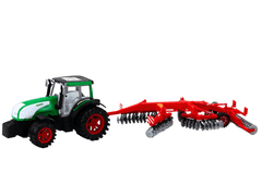 Lean-toys Traktor S Přívěsem Zemědělský Stroj Strunová Hřídel Sekačka Na Trávu