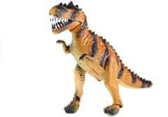 Lean-toys Velký Dinosaurus Na Baterie Chodí Svítí 36 Cm