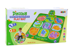 Lean-toys Interaktivní Podložka Taneční Výzva Dinosauři 5 Herních Režimů