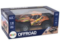 Lean-toys Auto 1:16 Na Dálkové Ovládání Off-Road Terénní Rc Auto