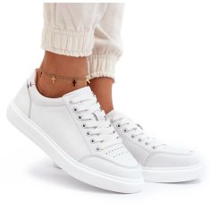 Vinceza Dámské tenisky Natural Leather White velikost 38