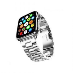 Mercury MERCURY METAL APPLE WATCH ŘEMÍNEK 38/40/41 MM STŘÍBRNÝ/STŘÍBRNÝ