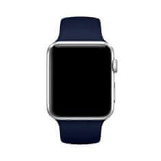 Mercury MERCURY SILICON APPLE WATCH ŘEMÍNEK 38/40/41 MM MODRÝ/NÁMOŘNICKÝ