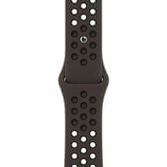 Apple ŘEMÍNEK APPLE WATCH MJ6J3AM/A 38/40/41 MM NIKE SPORT BRAND HNĚDO-ČERNÝ/ŽELEZNÝ KÁMEN-ČERNÝ