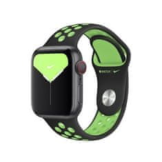 Apple ŘEMÍNEK APPLE WATCH MXQW2FE/A 38/40/41 MM NIKE SPORT BRAND BLACK-LIME/BLACK-LIME BLAST