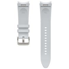 Samsung HYBRIDNÍ ŘEMÍNEK Z EKOLOGICKÉ KŮŽE SAMSUNG ET-SHR96LSEGEU PRO WATCH6 20 MM M/L STŘÍBRNÁ/STŘÍBRNÁ