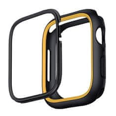 UNIQ UNIQ POUZDRO MODUO APPLE WATCH SERIES 4/5/6/7/8/9/SE/SE2 40/41 MM ČERNÁ-HOŘČIČNÁ/PŮLNOČNÍ-HOŘČICOVÁ