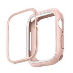 UNIQ UNIQ POUZDRO MODUO APPLE WATCH SERIES 4/5/6/7/8/9/SE/SE2 40/41 MM RŮŽOVO-BÍLÁ/MODRÁ-BÍLÁ