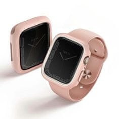 UNIQ UNIQ POUZDRO MODUO APPLE WATCH SERIES 4/5/6/7/8/9/SE/SE2 40/41 MM RŮŽOVO-BÍLÁ/MODRÁ-BÍLÁ