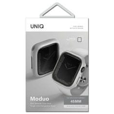 UNIQ UNIQ POUZDRO MODUO APPLE WATCH SERIES 4/5/6/7/8/9/SE/SE2 44/45 MM KŘÍDOVĚ ŠEDÁ/KŘÍDOVĚ ŠEDÁ