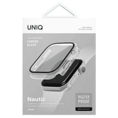 UNIQ UNIQ POUZDRO NAUTIC APPLE WATCH SERIES 7/8/9 45MM TRANSPARENTNÍ/DAVE ČIRÉ